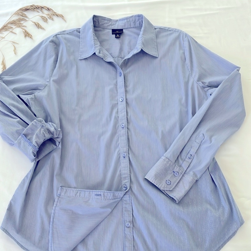 Striped Button Down Shirt